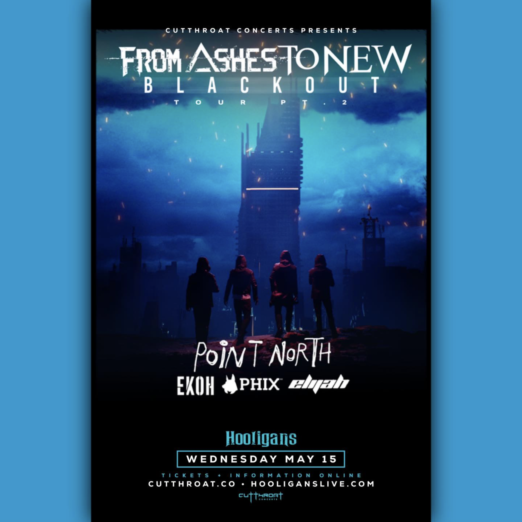 Concert Recap: From Ashes to New's "Blackout" Tour, Pt. II in Jacksonville, NC (May 15, 2024)