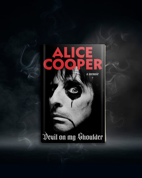 Alice Cooper Announces New Autobiography 'Devil on My Shoulder' + UK Book Tour Dates (Reaction)